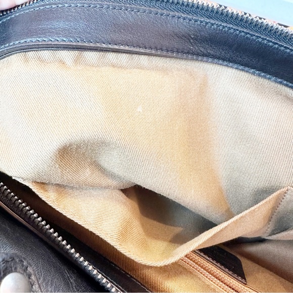 Salvatore Ferragamo Black Pebbled Calf Leather Celtico Tote Bag - Picture 6 of 9